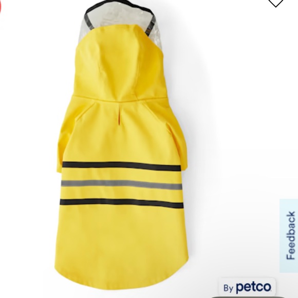XXL Yellow Raincoat For Dogs - Picture 3 of 3